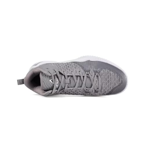 PEAK High Top Mens Basketball Shoes Streetball Master Breathable Non Slip Outdoor Sneakers Cushioning Workout Shoes for Fitness