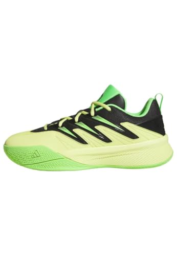 Adidas Unisex-Adult Dame Certified 3 Basketball, Pulse Lime/Black/Screaming Green, 9
