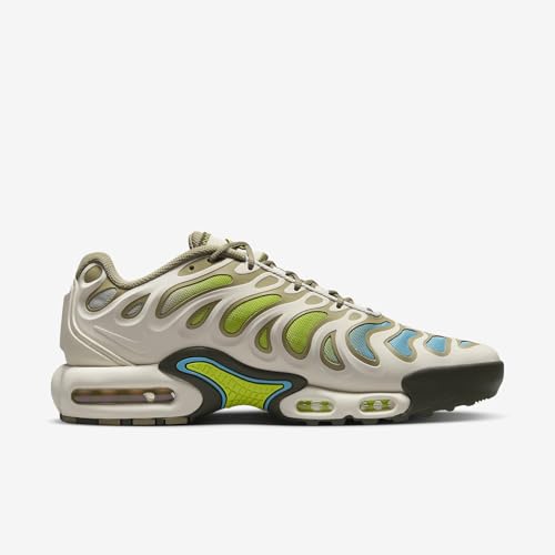 Nike Air Max Plus Drift Men's Shoes (FD4290-008, Phantom/Cyber/Baltic Blue/Cargo Khaki) Size 4.5