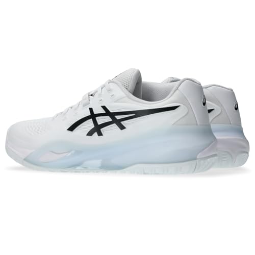 ASICS Men's Gel-Resolution X Tennis Shoes, 10, White/Black