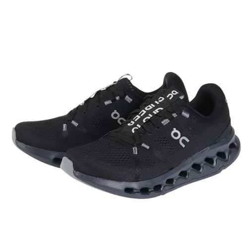 On Mens, Men's Cloudsurfer, All Black 1, 10.5 Medium