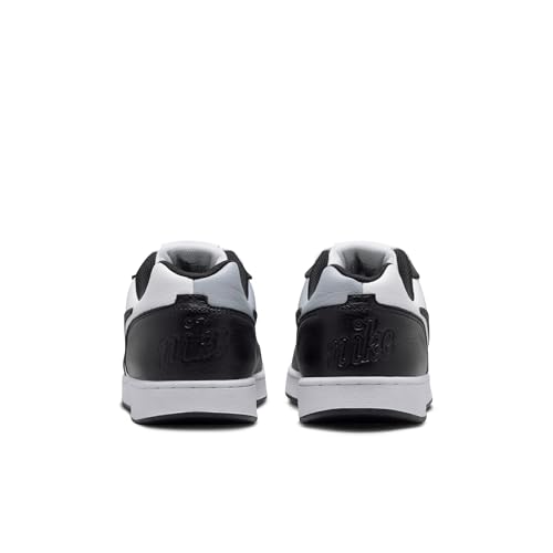 Nike Men's Ebernon Low PremBasketball Shoes, White White Black Wolf Grey 102, 13 US