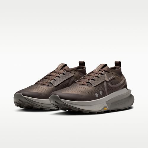 Nike Zegama 2 Men's Trail Running Shoes (Ironstone/College Grey/Phantom/Cave Stone) Size 10