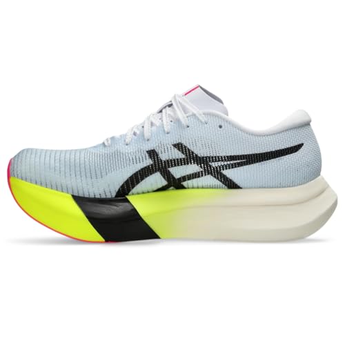ASICS Unisex METASPEED Sky Running Shoes, 11M / 12.5W, Light Blue/Black