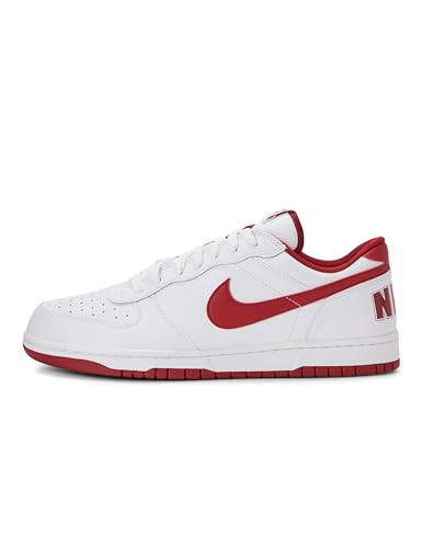 Nike Men's Big Low Shoes, White/Gym Red, 13