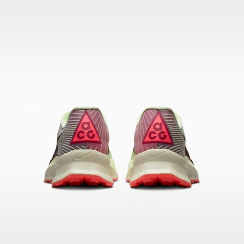 Nike ACG Ultrafly Trail Racing Shoes (Volt Tint/Steam/Sea Glass/Burgundy Ash) Size 7.5