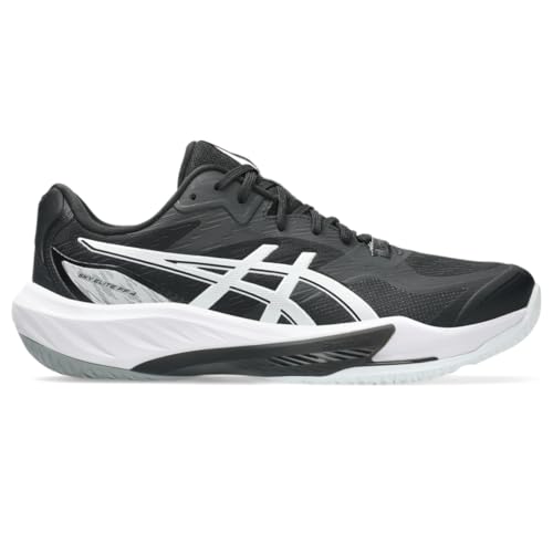 ASICS Men's Sky Elite FF 4 Volleyball Shoes, 10.5, Black/Pure Silver