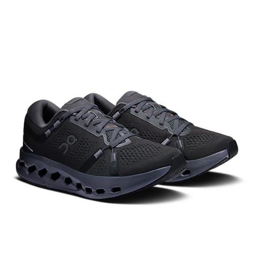 On Womens, Cloudsurfer 2 Black/Black 8 Medium
