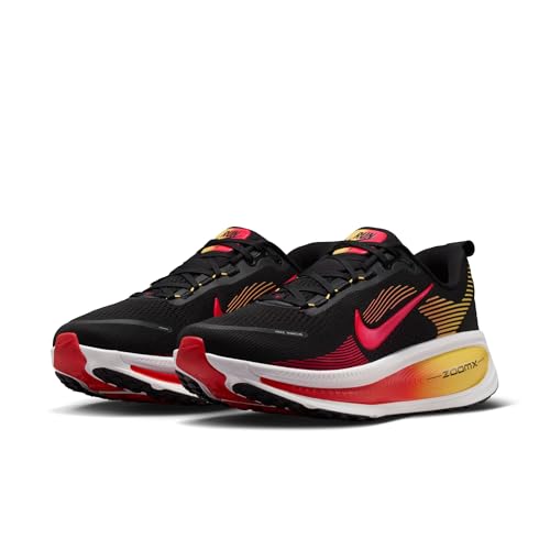 Nike Mens Vomero 18 Black/Bright Crimson/Light Crimson 8 Medium