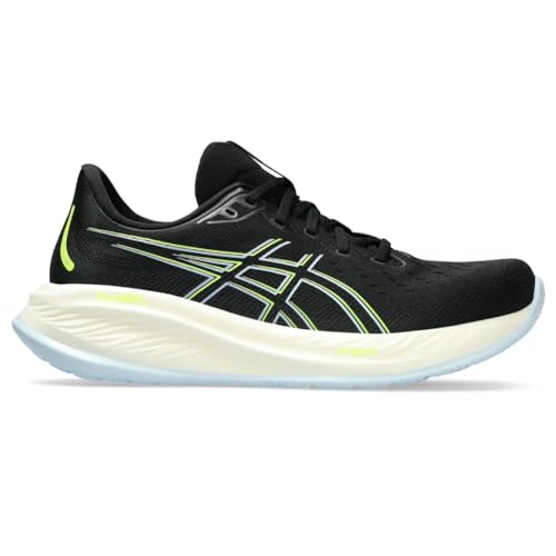 ASICS Men's Gel-Cumulus 26 Running Shoes, 11, Black/Safety Yellow