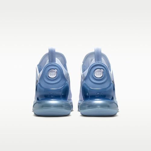 Nike Air Max 270 Premium Women's Shoes (Hydrogen Blue/Summit White/Metallic Silver/Light Photo Blue) Size 7.5