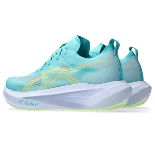 ASICS Unisex MEGABLAST Running Shoes, 7.5M / 9W, Energy Aqua/Blue Fade
