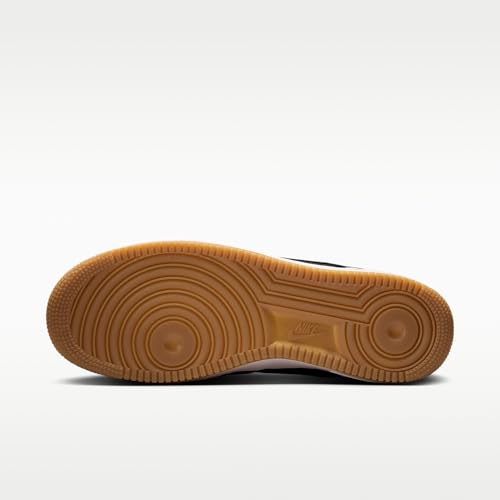 Nike Air Force 1 '07 LV8 Denim Men's Shoes (Black/Dark Smoke Grey/Gum Medium Brown/Black) Size 11