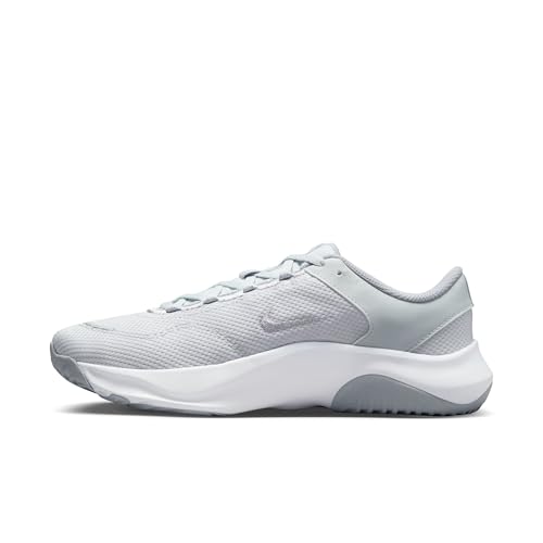Nike Womens Legend Essential 3 NN Running Trainers DM1119 Sneakers Shoes (UK 5 US 7.5 EU 38.5, Pure Platinum Metallic Silver 004)