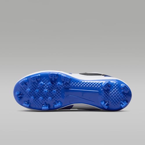 Jordan 1 Retro MCS Low Men's Baseball Cleats (CJ8524-411, Game Royal/White/Black) Size 14
