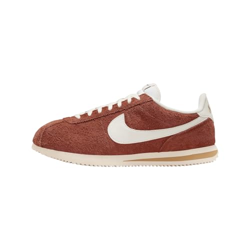 Nike Cortez SE Suede Men's Shoes (HF3142-200, Dark Russet/Flax/Muslin/Sail) Size 8