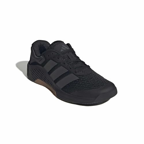 adidas Men's Dropset 4 Power Trainer M, Black/Grey/Black, 8.5