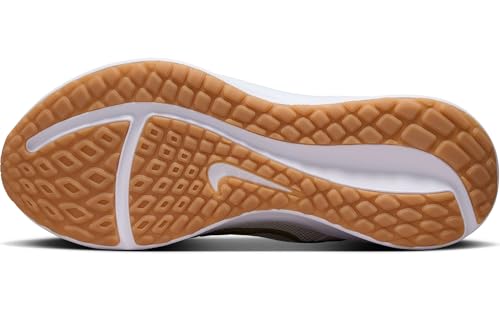 Nike Downshifter 13 Women's Road Running Shoes (FD6476-010, Phantom/Light Bone/Gum Light Brown) Size 5
