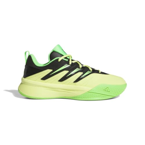 Adidas Unisex-Adult Dame Certified 3 Basketball, Pulse Lime/Black/Screaming Green, 9