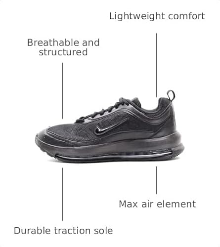 Nike Air Max 90 LTR (Gs), Men's Gymnastics Shoes, Nero, 7 UK Men/ 6.5 UK Women
