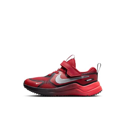 Nike Little Kid's Cosmic Runner Swoosh, University Red/White-Red Orbit, 1.5Y