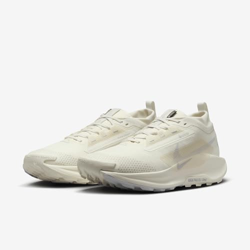 Nike Pegasus Trail 5 Gore-TEX Men's Waterproof Trail Running Shoes (FQ0908-101, White/Photon Dust) Size 10