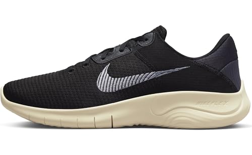 Nike Flex Experience RN 11 NN, Men's Training Shoe, Black/Indigo Haze-Gridiron-Coconut Milk, 44.5 EU, 10.5 UK, Black Indigo Haze Gridiron Coconut Milk, 9.5 UK