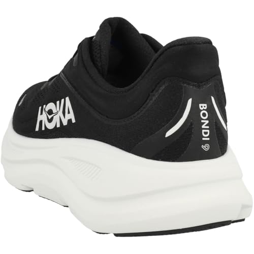 Hoka Men's Bondi 9 Black/White 11 Medium