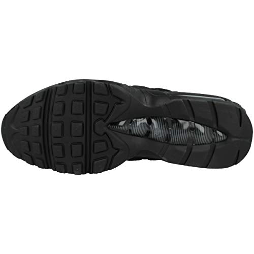 Nike Air Max 95 Essential, Men's Running Shoes, Black Black Dk Grey, 40.5 EU