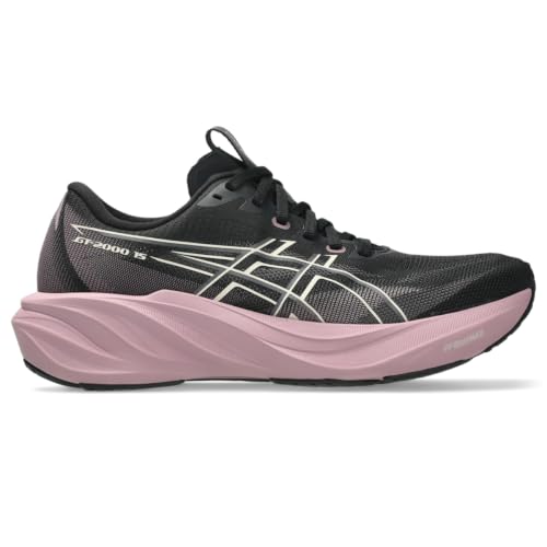ASICS Women's GT-2000 15 Running Shoes, 7.5, Black/Taro Purple