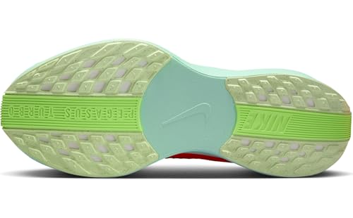 Nike Pegasus Plus Women's Road Running Shoes (FQ7261-600, Bright Crimson/Lime Blast/Mint Foam/Cave Purple) Size 7.5