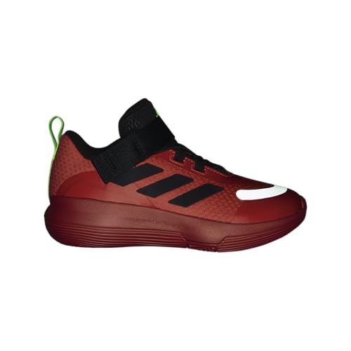 Adidas Unisex-Kids Basketball Legends, Lucid Red/Black/Lucid Lemon, 5.5