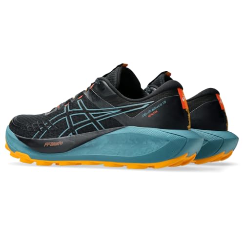 ASICS Men's Gel-Trabuco 13 GTX Running Shoes, 7, Black/Atlantis Blue