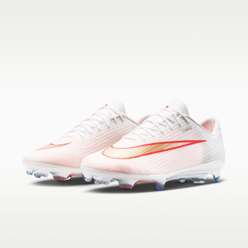 Nike Mercurial Superfly 11 Pro Firm-Ground Low-Top Soccer Cleats (White/Bright Crimson/Blur) Size 10