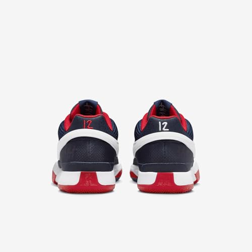 Nike Ja 1 Basketball Shoes (FQ4796-403, Midnight Navy/University Red/White) Size 11.5