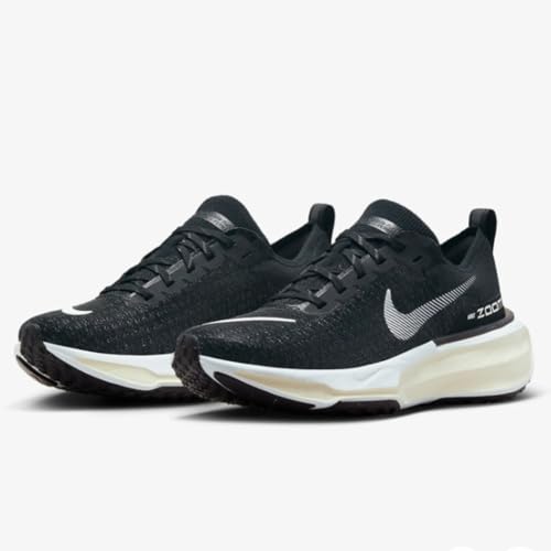 Nike Invincible 3 Women's Road Running Shoes (DR2660-001,Black/White-Dark Grey-White) Size 9.5