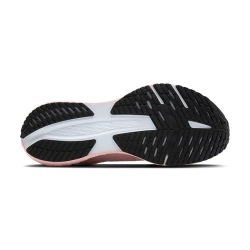 Brooks Women’s Launch 11 Neutral Running Shoe - White/Gold/Pink - 9.5 Medium