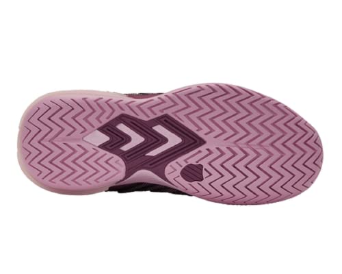 K-Swiss Women's Ultrashot 3 Tennis Shoe, Grape Nectar/Cameo Pink, 7.5 M