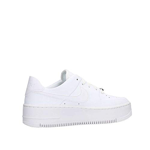 Nike Womens WMNS Air Force 1 Sage Low AR5339 100 Triple White - Size 9W