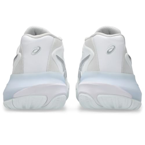 ASICS Women's Gel-Resolution X Tennis Shoes, 9, White/Pure Silver