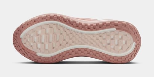 Women's Nike Vomero Plus Road Running Shoes in Particle Pink/mtlc Rose Gold-silt Red, Style HV8154-601