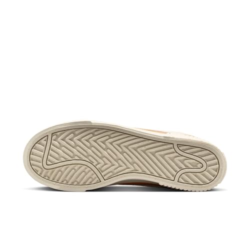 Nike Women's Court Legacy Lift Shoes, Shimmer/Chalk-Pale Ivory-Pollen, 8