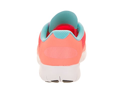 Nike Girls Free RN 2017 Gym Exercise Running Shoes Pink 5 Medium (B,M) Big Kid