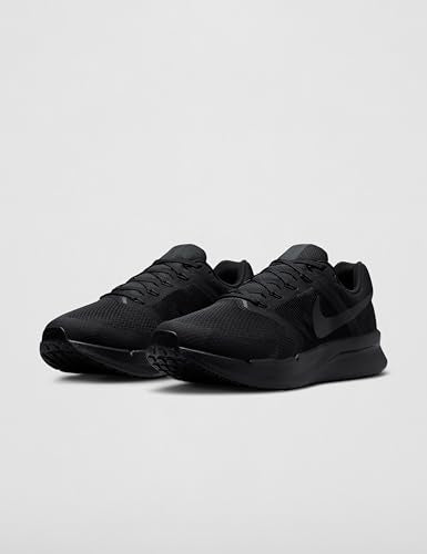 Nike Men's Run Swift 3 Road Running Shoes, Black/Black-Dark Smoke Grey, 10.5