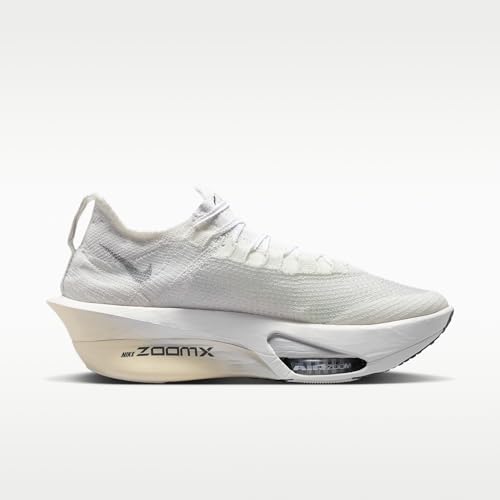 Nike Alphafly 3 Men's Road Racing Shoes (Platinum Tint/Grey Fog/Iron Grey/Metallic Silver) Size 10.5