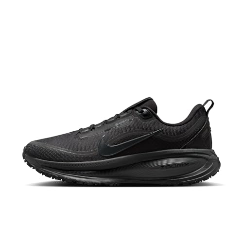 Nike Vomero 18 Gore-TEX Women's Waterproof Road Running Shoes with Reflective Accents (Black/Anthracite) Size 8