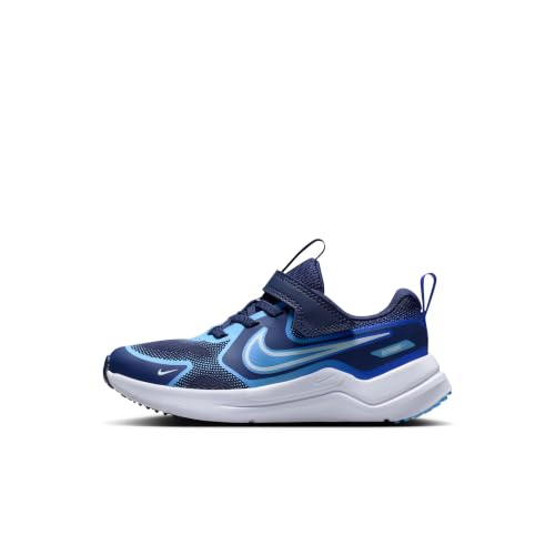 Nike Little Kid's Cosmic Runner Grd, Midnight Navy/Glacier Blue-Racer Blue, 2.5Y