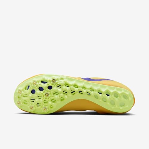 Nike Zoom Ja Fly 4 Track & Field Sprinting Spikes (Citron Pulse/Volt Ice/University Gold/Indigo Burst) Size 11