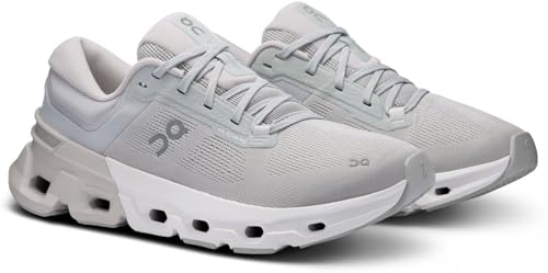 On Running Cloudflyer 5 Men's Impact-Absorbing Road Running Trainers (Gray White, US 11.5)