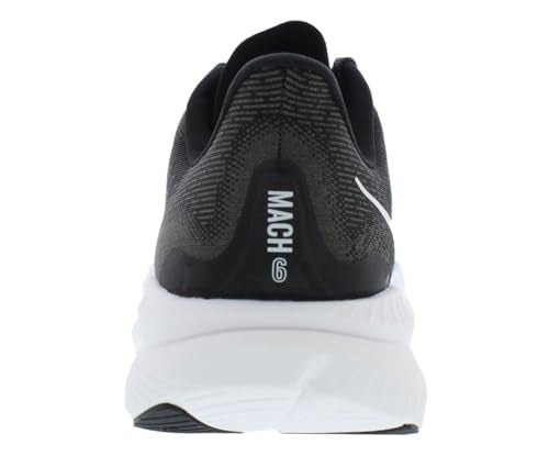 HOKA ONE ONE Mach 6 Mens Shoes Size 11, Color: Black/White